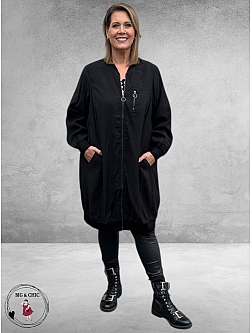 GOZZIP Cardigan Ellinor Black